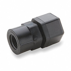 Parker Connector,Poly,CompxF,1/2Inx3/8In P8FC6