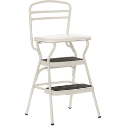 Cosco 2-Step Stool Chair 11-130-WHT