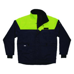 ergodyne® N-Ferno 6476 Insulated Freezer Jacket, 3X-Large, Navy 41257