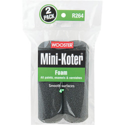 Wooster Mini-Koter 4 In. Foam Roller Cover (2-Pack) 00R2640040