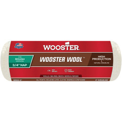 Wooster Wool 9 In. x 3/4 In. Paint Roller Cover 0RR6330090