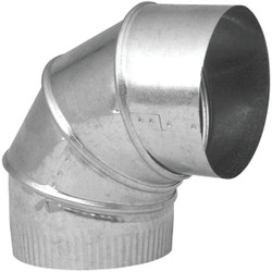 Imperial 24 Ga. 10 In. Galvanized Adjustable Elbow GV0307