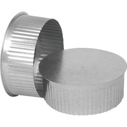 Imperial 30 Ga. 3 In. Galvanized Tee Cap/Plug GV0732