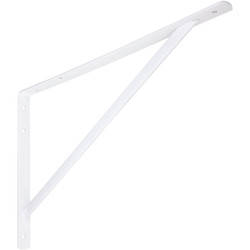 National Hardware 20 In. White Steel Super Strength Shelf Bracket N260-604