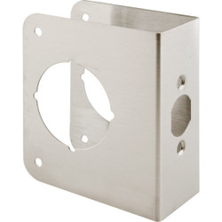 Defender Security Stainless Steel 1-3/4 In. Thick Lock & Door Reinforcer U 9590