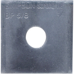 Simpson Strong-Tie 5/8 Bearing Plate 1/4" BP5/8 Pack of 100