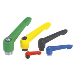 Kipp Adjustable Handle,1/4"-20,Thermoplastic K0269.1A284