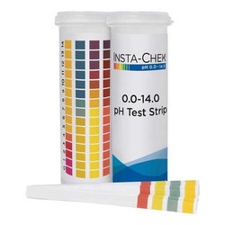 Hydrion pH Test ,3 1/4 in L,0 to 14 pH,PK600 80014