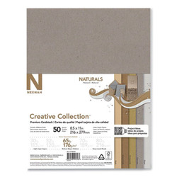 Neenah Paper PAPER,CDSTK,8.5X11,NAT,50 99316MA