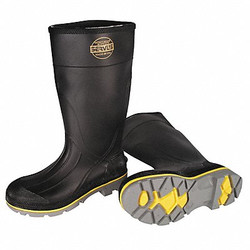 Honeywell Servus Rubber Boot,Men's,8,Knee,Black 75109/8