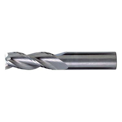 Cleveland Sq. End Mill,Single End,Carb,1/4" C60622