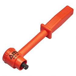 Itl Hand Ratchet, 7 in, Insulated, 3/8 in  01780