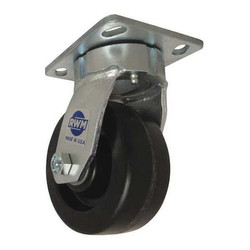 Rwm Kingpinless Plate Caster,Swivel,800 lb. 65-DUR-0420-S