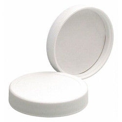 Wheaton Cap,58 mm Dia,White,PK72  239290