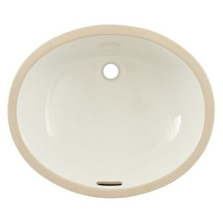 Toto Toto,Bath Sink,Oval,17inx14inx7-1/2in LT569#01