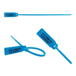 Elc Security Products Pull-Tight Seals,Blue,Unfinished,PK250 060RIML128PPBL