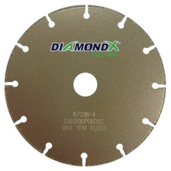 Diamond Vantage CutOff Wheel,3"x3/8"-1/4,25000rpm,PK5  DXE0130P03053