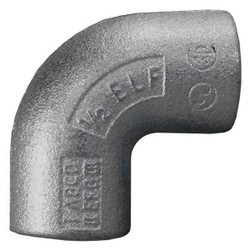 Appleton Electric Elbow,Aluminium,Trade Size 3/4in  ELF90-75-A