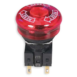 Omron Illuminated Emergency Stop Push Button A165E-LS-24D-01