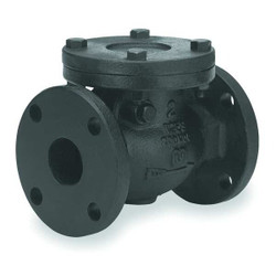 Milwaukee Valve Swing Check Valve,14 in Overall L 2974-M 6