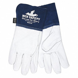 Mcr Safety Welding Gloves,MIG, TIG,L/9,PK12 4850KL