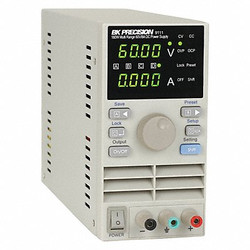 B&k Precision DC Power Supply,Digital,60V,8A,7 in. H 9111