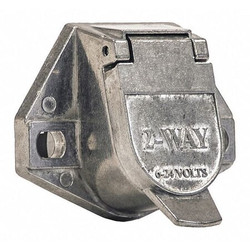 Buyers Products Trailer Connector Vertical Pin,2-Way TC1012