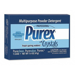 Purex Detergent,Vend Pack,1 Load,PK156 10245