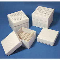 Globe Scientific Freeze Box,16 Place,Cardboard,PK48 3099