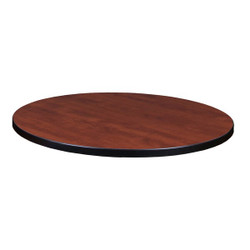 Regency Round Laminate Table Top,30",Cherry/ Map TTRD30CHPL