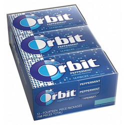 Orbit Gum,Orbit Peppermint,PK12 21486