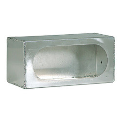 Buyers Products Oval Side Light Box,Smooth Alum. LB383ALSM