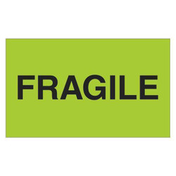 Tape Logic Label,Fragile,3x5" DL2421