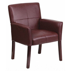 Flash Furniture Burgundy Leather Side Chair BT-353-BURG-GG