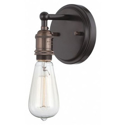 Nuvo Wall Fixture,1L,Sconce,Bronze 60-5515