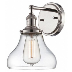 Nuvo Wall Fixture,1L,Sconce,Nickel 60-5413