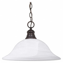 Nuvo Hanging Dome Fixture,1L,16",Bronze 60-391