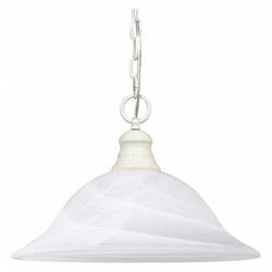 Nuvo Hanging Dome Fixture,1L,16",White 60-393