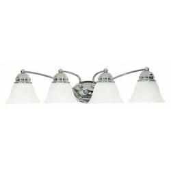 Nuvo Wall Fixture,4L,Vanity,Chrome 60-339