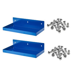 Triton Products DuraHook Shelf,Steel,12"Wx6"D,PK2 76126-2
