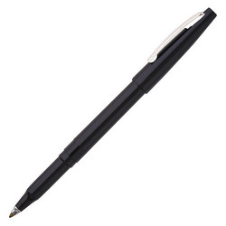 Pentel Pen,Writer,Rollerbl,0.8,Bk,PK12 R100A