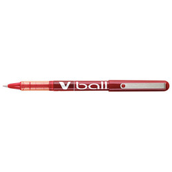 Pilot Pen,Vball,Rollerbl,0.5Mm,Rd,PK12 35202