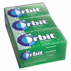 Orbit Gum,Orbit Spearmint,PK12 11484
