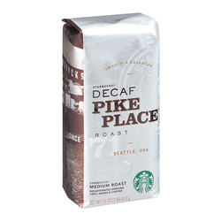 Starbucks Coffee,1 lb.,Grain,Decaf,Pike SBK12411962