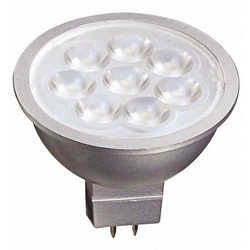Satco LED Bulb,65W,12V,MR16,GU53,30K,40D,Dim S8605