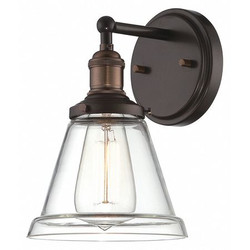 Nuvo Wall Fixture,1L,Sconce,Bronze 60-5512
