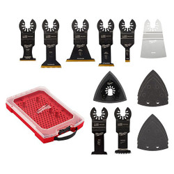 Milwaukee Tool OscilToolBladeSet,8pcs,W:0.375"to2.5" 49-10-9114