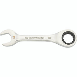 13mm 90-Tooth 12 Point Stubby Combination Ratcheting Wrench 86843