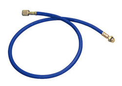 96" Blue R134a Hose with 1/2" Acme-F and 14mm-M Auto A/C Fittings 84961