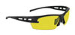 Black Frame Spectro™ Safety Glasses with Yellow Lens 5511-03